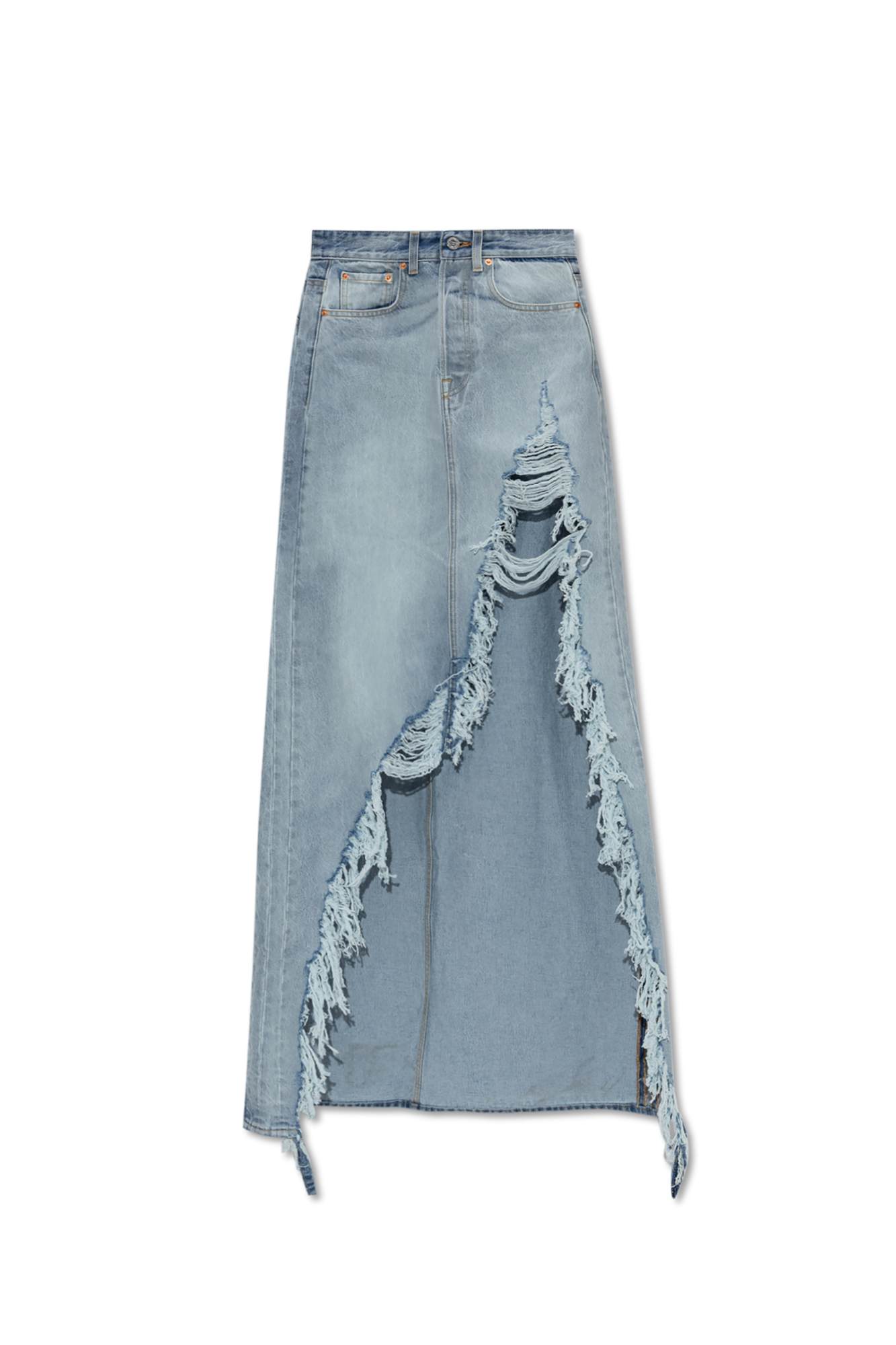 スカート VETEMENTS Woman Skirt Pink WE64KN900PW PINKWHITE Vetements Monogram Mini Skirt - Baby Pink/White | Garmentory